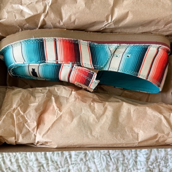 Twisted X Hooey Slip-On Sunset Shoes Size 6.5M Casual Loafers Western - Picture 5 of 12